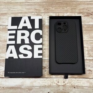 Latercase Classic  Phone Case for iPhone 15 Pro Impossibly Thin  Open Box